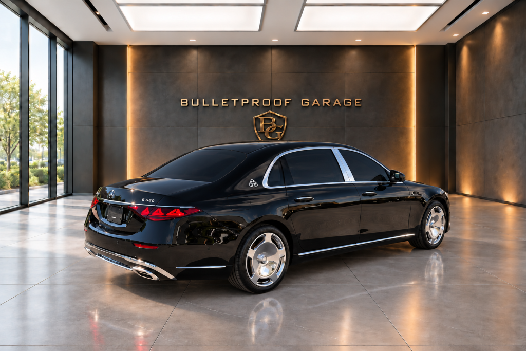 Mercedes-Maybach S 680 custom armored vehicle, photo 4