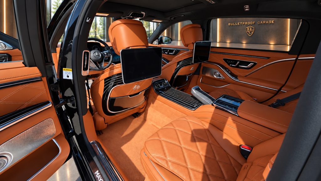 Mercedes-Maybach S 680 - Armored Bulletproof Vehicle, B6 Certified photo 9